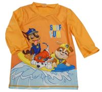 Oranžové UV triko - Tlapková Patrola Nickelodeon