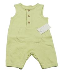 Nové - Světlezelený kraťasový overal Matalan