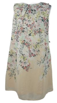 Dámské světleoranžové kytičkované šifonové šaty Atmosphere 