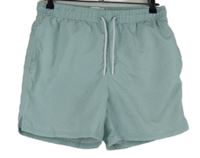 Pánské světlemodré vzorované plážové kraťasy Primark 