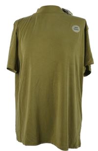 Nové - Dámské olivové tričko TU 