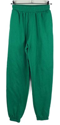 Dámské zelené cuff tepláky New Look