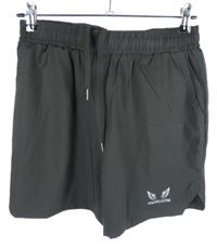 Dámské černé sportovní kraťasy 