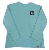 Světlemodrá mikina s nášivkou Chapter young