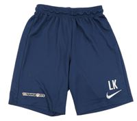 Tmavomodré sportovní kraťasy Nike
