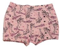Neonově růžové teplákové kraťasy s Lolou Bunny 