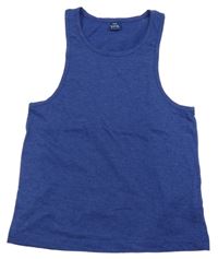 Tmavomodré melírované tílko Y.F.K.