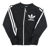 Černá propínací mikina Adidas