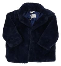 Tmavomodrá kožešinová podšitá bunda Kite Cosmic