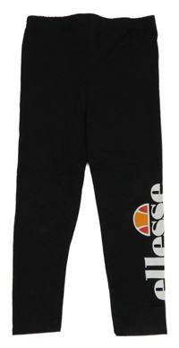 ČErné legíny s logem Ellesse