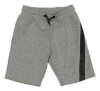 Šedé melírované teplákové kraťasy PRIMARK