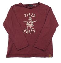 Vínové triko s pizzou 