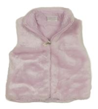 Světlerůžová kožešinová vesta Kiki&Koko