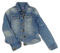 Modrá riflová bunda F&F