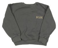 Šedá mikina s nápisem Primark