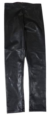 Černé potažené legíny H&M