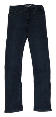 Nové - Tmavomodré skinny fit rifle H&M