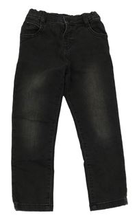 Tmavošedé skinny teplákové rifle Matalan