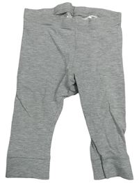 Šedé melírované turecké tepláky H&M