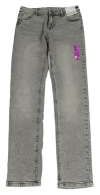 Nové - šedé plísňové slim teplákové rifle name it.