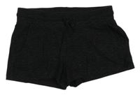 Černé melírované kraťasy C&A