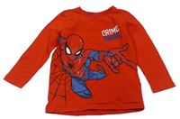 Červené triko se Spidermanem Marvel