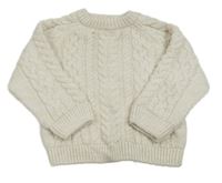 Světlebéžový svetr Zara