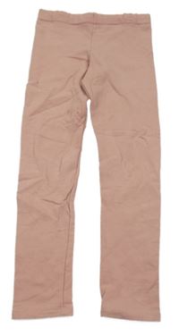 Starorůžové teplé legíny H&M