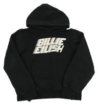 Černá hudební mikina s nápisem a kapucí - Billie Eilish H&M