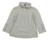 Smetanový rolák s mašlemi na rukávech Monsoon