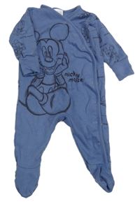 Modrý overal s Mickeym Disney