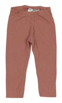 Starorůžové legíny H&M