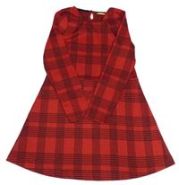 Červeno-černé kostkované šaty zn. Pepperts