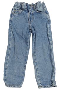 Modré melírované paper bag rifle kiabi