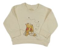 Smetanová mikina s Púem Disney