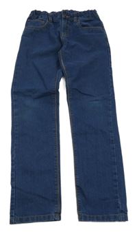 Tmavomodré skinny rifle C&A