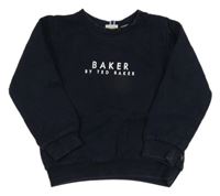 Tmavomodrá mikina s logem Baker