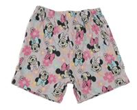 Růžové vzorované kraťasy s Minnie Primark