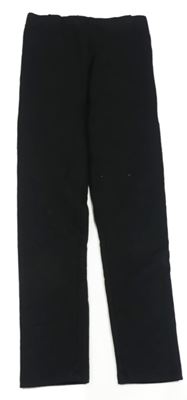 Černé zateplené legíny H&M