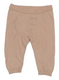 Světlerůžové pletené tepláky John Lewis