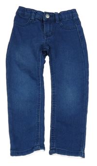 Tmavomodré teplákové rifle Pocopiano