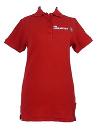 Dámské červené polo tričko Hakro 
