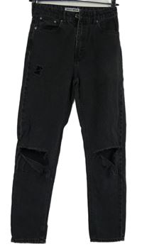 Dámské černé mom rifle s dírami Tally Weijl