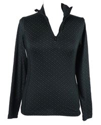 Dámská černo-šedá vzorovaná sportovní funkční mikina CMP 