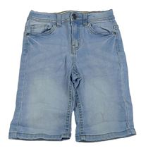 Světlemodré skinny riflové kraťasy Denim Co.