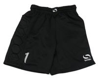 Černé sportovní brankářské kraťasy s logem zn. Sondico