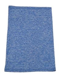 Modro-bílý melírovaný nákrčník