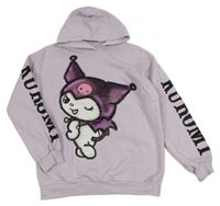 Lila mikina s Kuromi a kapucí C&A