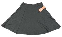Nové - Šedá tepláková sukně F&F