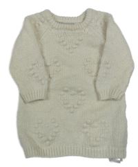 Bílé pletené šaty Primark